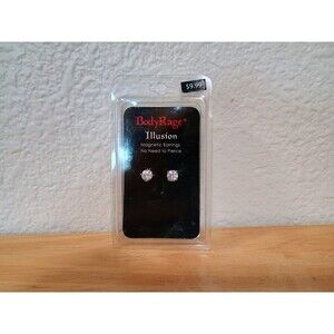 Magnetic Earrings Stud Cubic Zirconia From Spencers